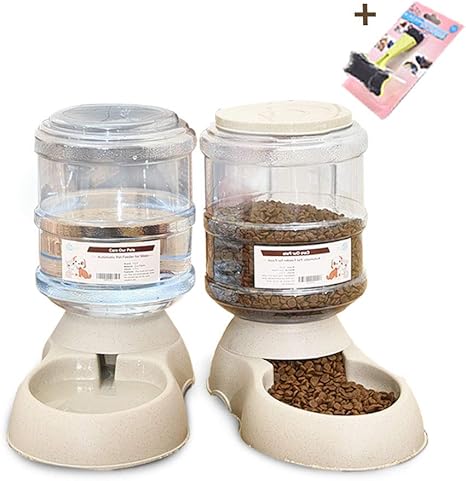 Amazon Com Xiapia Automatic Dog Cat Pet Food Feeder And Water
