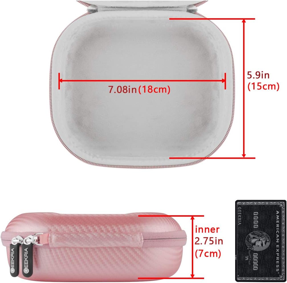 Geekria NOVA Headphones Case Compatible with Bose QC Ultra II, QC Ultra, QC45, QC 35 II, QC25, QCSE - Image 5