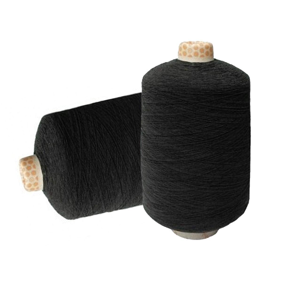 Aakriti Thread Elastic Bobbin Elastic 1 mm (1 KG, Black) Amazon.in