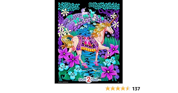 Amazon Com Unicorn Bridge Fuzzy Velvet Coloring Poster For Kids And Adults Arrives Uncolored Childrens Art Supply Sets Posters Prints Amazon Com Unicorn Bridge Fuzzy Velvet Coloring Poster For Kids And Adults Arrives Uncolored Childrens Art Supply Sets Posters Prints