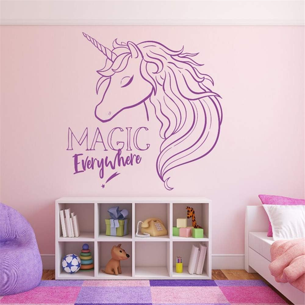unicorn girls bedroom