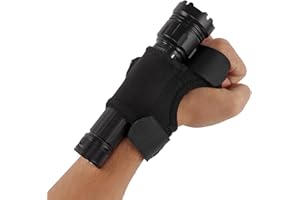 Wrist Flashlight Holster, Diving Torch Arm Mount Holder, Thickened Nylon Sturdy Holster for Diving