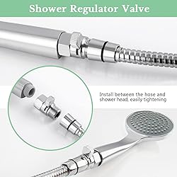 APLusee Shower Flow Control Valve, Brass Adjustable