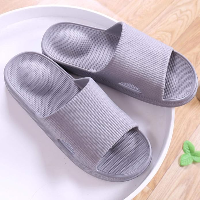 LNLJ Women and Men’s AntiSlip Slipon Slippers,Solid color sandals EVA