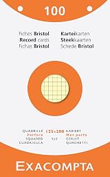 Exacompta 13653E Bristol Punched Record Cards 125x200mm Pack 100 view 2