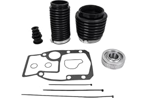 Cilipnsi 3854127 Transom Service Kit, U-Joint Bellow Kit Compatible with OMC Cobra 1986 & Later Volvo Penta SXS SXR SXM SXC DPS 914036