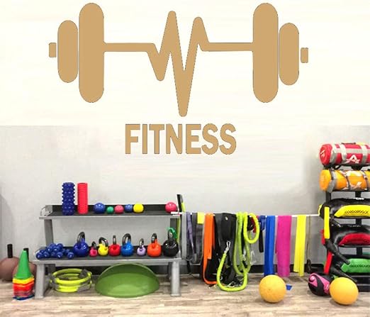 Etiquetas Engomadas De La Pared De La Aptitud De La Aptitud