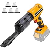 Adisipsoarin Cordless Vacuum Cleaner for Dewalt 20V Battery, Electric Handheld Vacuum Cleaner with 105AW Powerful Suction, Portable Vacuum Cleaner for Floor, Carpet, Car, Home (Battery Not Included)