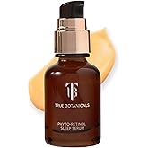 True Botanicals Phyto Retinol Sleep Serum | Nightly Anti-Aging Serum | Retinol Alternative | Targets & Reduces Fine Lines & Wrinkles | Dermatologist Tested, All Natural, Vegan | 1 fl oz | 30 ml