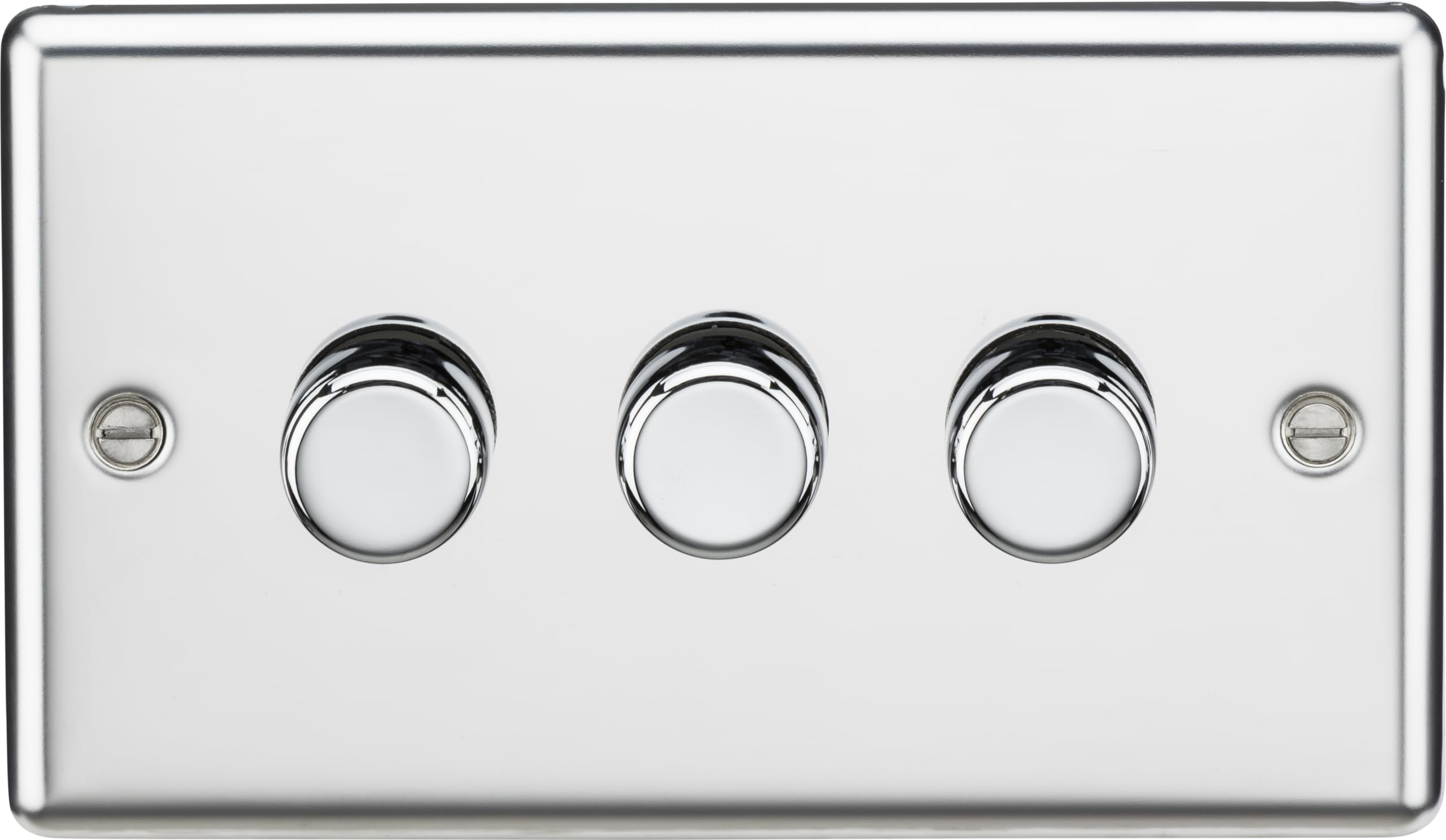 3G 2-way 10-200W (5-150W LED) Intelligent dimmer - Polished Chrome — image 1