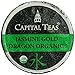 Capital Teas Jasmine Gold Dragon Organic Tea, Keurig Cups