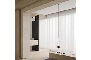 Cordless Vertical Blinds Light Filtering Blackout UV Protection Solar Fabric for Sliding Door Large Window Living Room Room D