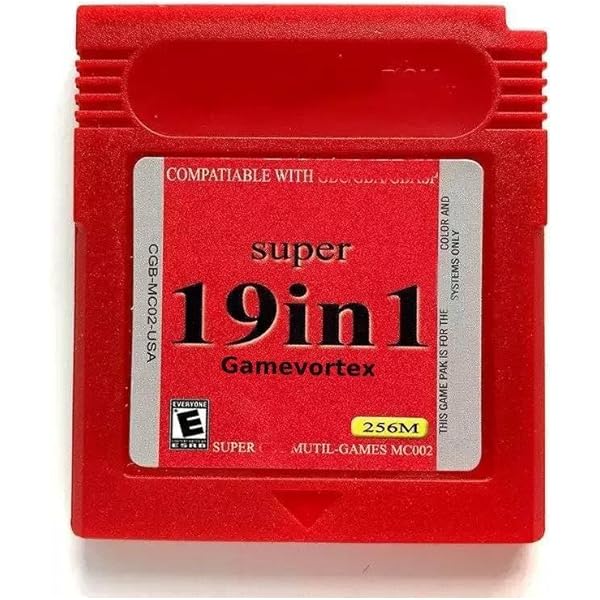 Cartouche 61 Jeux En 1 Pour GameBoy (GBC, GBA, SP) – Console Rétro, Jeu Multijeux Neuve Sous Blister