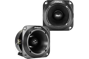 PRV AUDIO Car Audio Tweeters TW350Ti v2 – 240 Watts Titanium Bullet Tweeters Pair – 3 Inch PRO Audio Compact Design, 8 Ohm, High Output – Easy to Mount High Frequency Speakers
