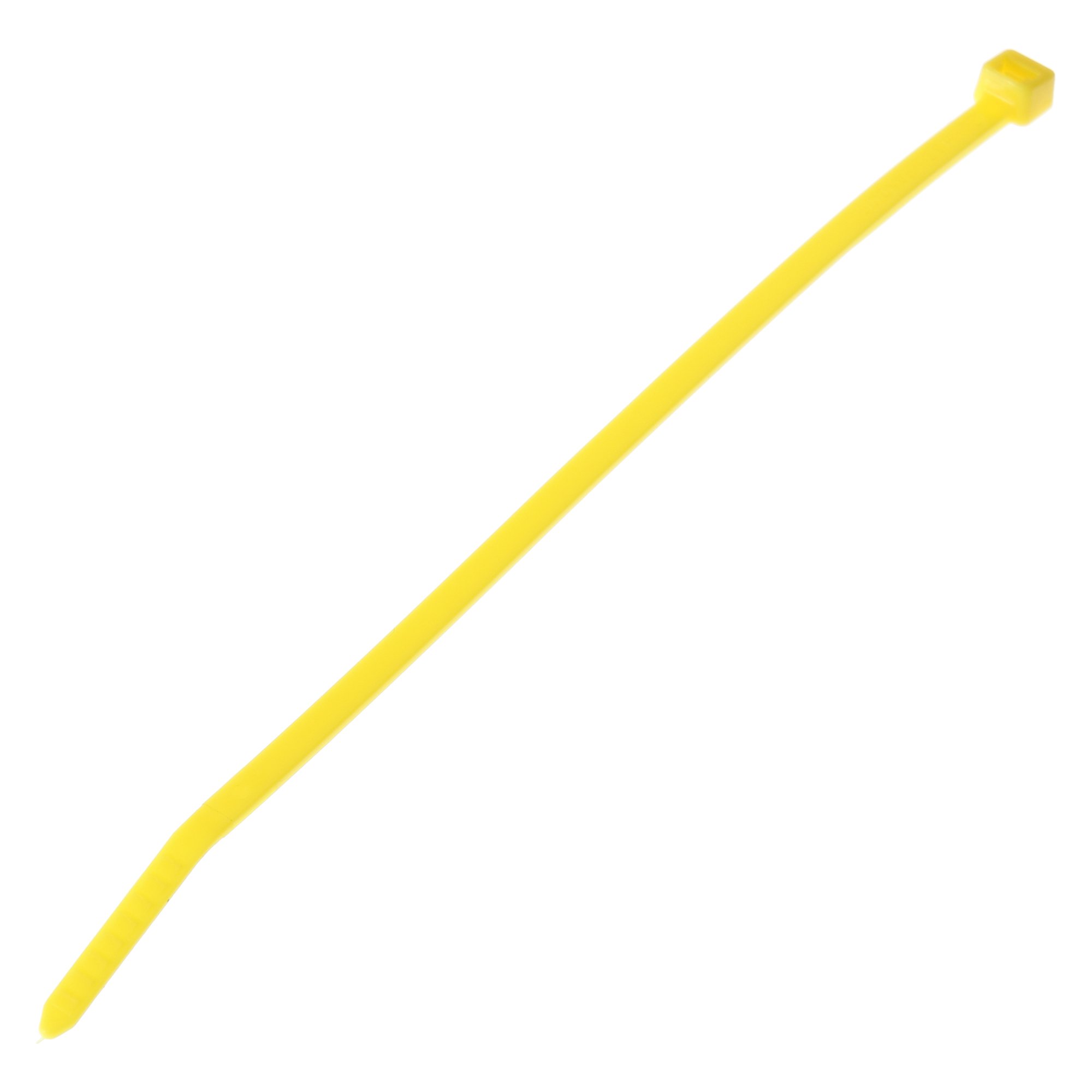 Panduit PLT2S-C4Y Cable Tie, Locking, Standard, Nylon 6.6, 7.4-Inch Length, Yellow (100-Pack)