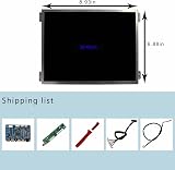 VSDISPLAY 10.4" 1024x768 IPS LCD Screen USB C LVDS Controller Board Gaming view 3