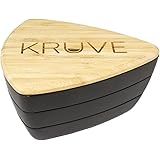 KRUVE Sifter Twelve Helps accurately Measure, Calibrate, Refine Coffee Grinds, for Cafes, Baristas, or Home Brewers, 12 Sieves, Black