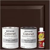 Rust-Oleum Cabinet Transformations Complete Coating Kit, Espresso | Cabinet coating kit, Complete cabinet system, Scratch resistant protection, Multi-surface adhesion, Covers up to 100 sq ft