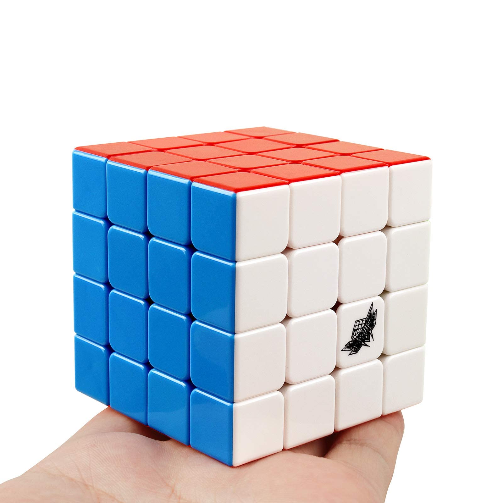 D-FantiX Cyclone Boys 4x4 Speed Cube Stickerless 4 by 4 Magic Cube 4x4x4 Puzzles Toys (60mm)