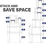 BANKERS BOX ProStore 10L Plastic Storage Boxes with Lids UK Made Clear view 5