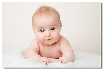 Amazoncom 1x Poster Babyhood Newborn Baby Kids Boys Child Cute