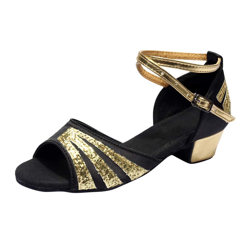 Toddler Kids Baby Girls Buckle Strap Sandals Princess Party Pratice