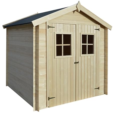 Festnight Outdoor Garden Storage Shed Wooden Shed Log Timber Cabin