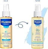Mustela Baby Oil Nourishing Massage Oil 100ml Gentle Hydration for Babies view 6