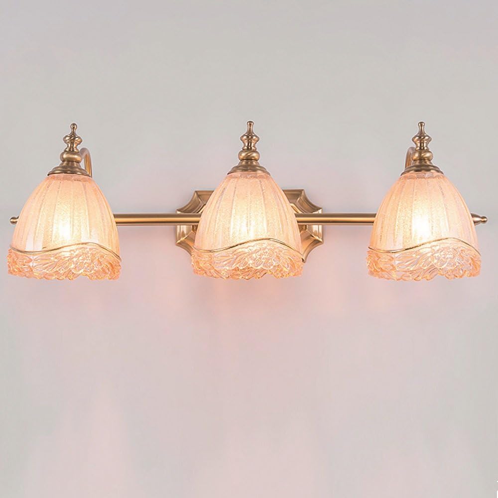 Cheng Led Copper Mirror Lamp Bathroom Vanity Table Lamp Makeup Lamp Mirror Lamp Amazon Co Uk Kitchen Home