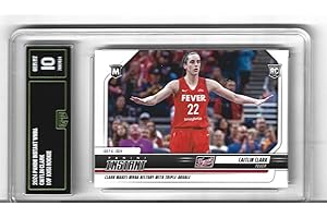 GENERIC Graded Gem Mint Caitlin Clark Basketball Rookie Card Panini Instant #139 First Triple Double Gma 10 Superstar Rookie Of The Year