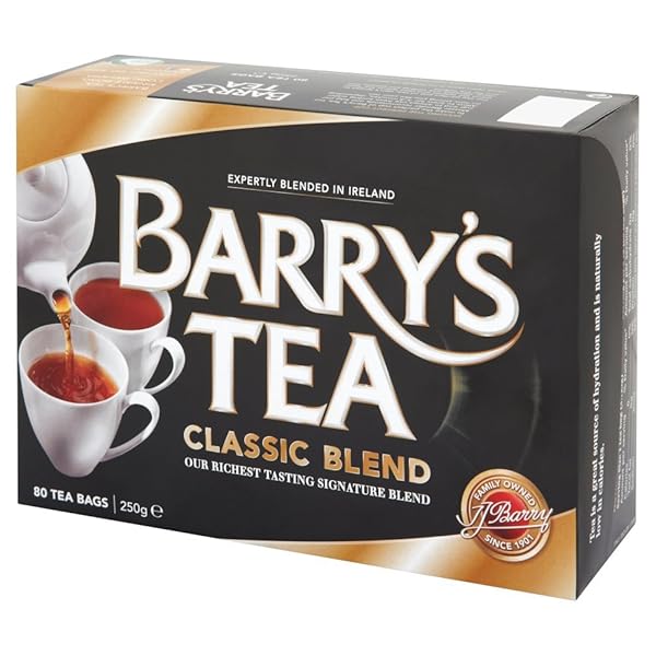 BARRY’S TEA, CLASSIC BLEND, 80-COUNT (PACK OF 6)