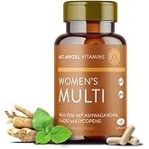 Mt. Angel Vitamins - Daily Womens Multivitamin - Adult Formula with Iron, Calcium, KSM-66 Ashwaganda, and a Potent Proprietary Herbal Blend of the Best Womens Vitamins - 60 Count Capsules