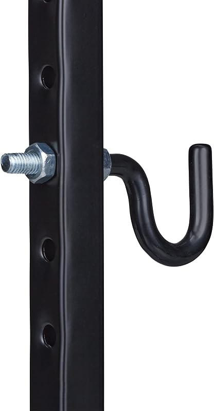 Suporte de bicicleta montado na parede, dobrável, ajustável, até 25 kg, cabiçador de garagem ou cave, preto e prateado, ferro, 63,5 x 32 x 35 cm