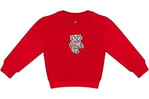 Creative Knitwear College Baby Sweat Shirt Long Sleeve - Embroidered Team Logo, for Boys & Girls (0 Months - 4T)