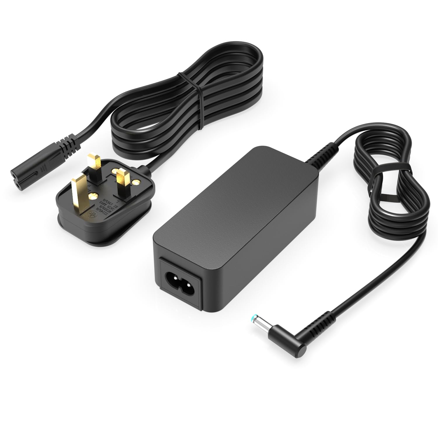 45W AC Charger Fit for HP 13-c 14-cf 14-dq 14s-dq 14t-ep 15-fc 15-af 15s-eq 15s-fq 15t-fd 17-cn 17t-cn 17z-cp Lapotop Power Supply Cord