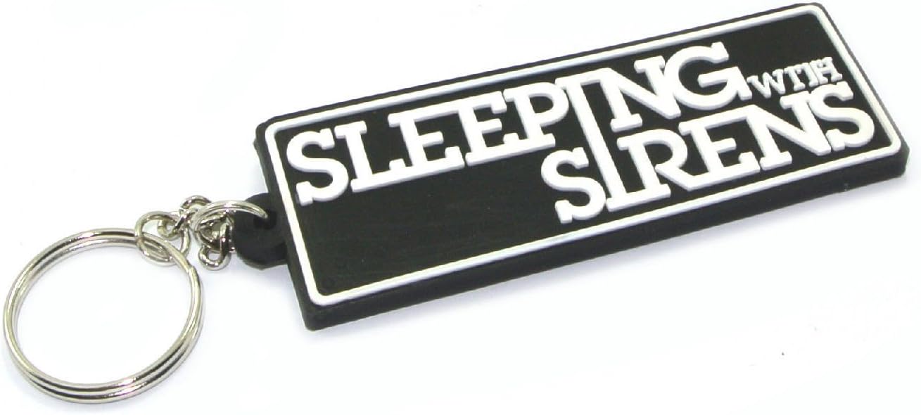 New Gift Sleeping with Sirens Rubber Keychain