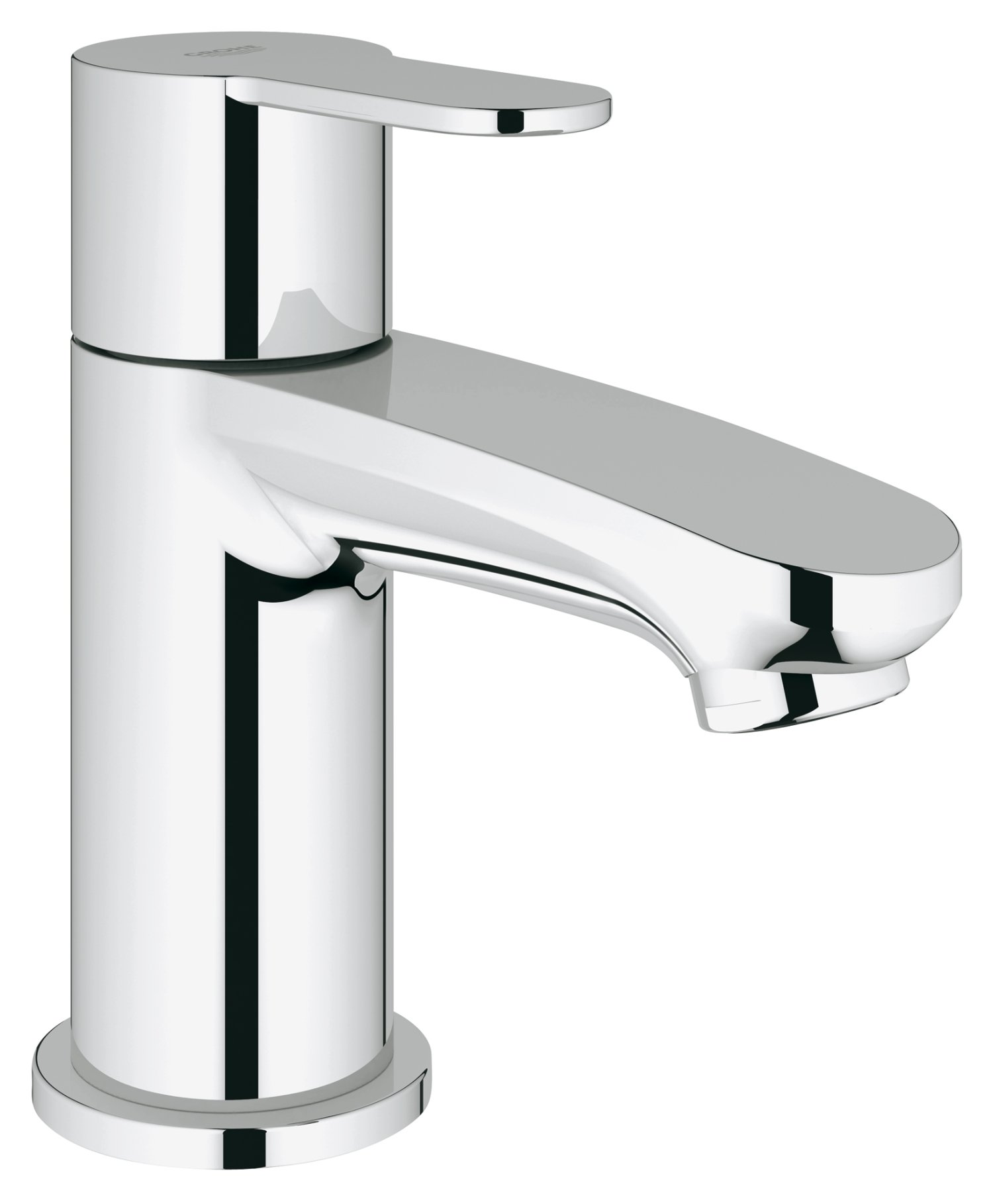GROHE 23039002 Eurostyle Cosmopolitan Basin Tap (Short Spout, Smooth Tap Body, Speedclean and Ecojoy)