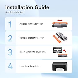 TN630 Toner Cartridge Black 2-Pack Printer
