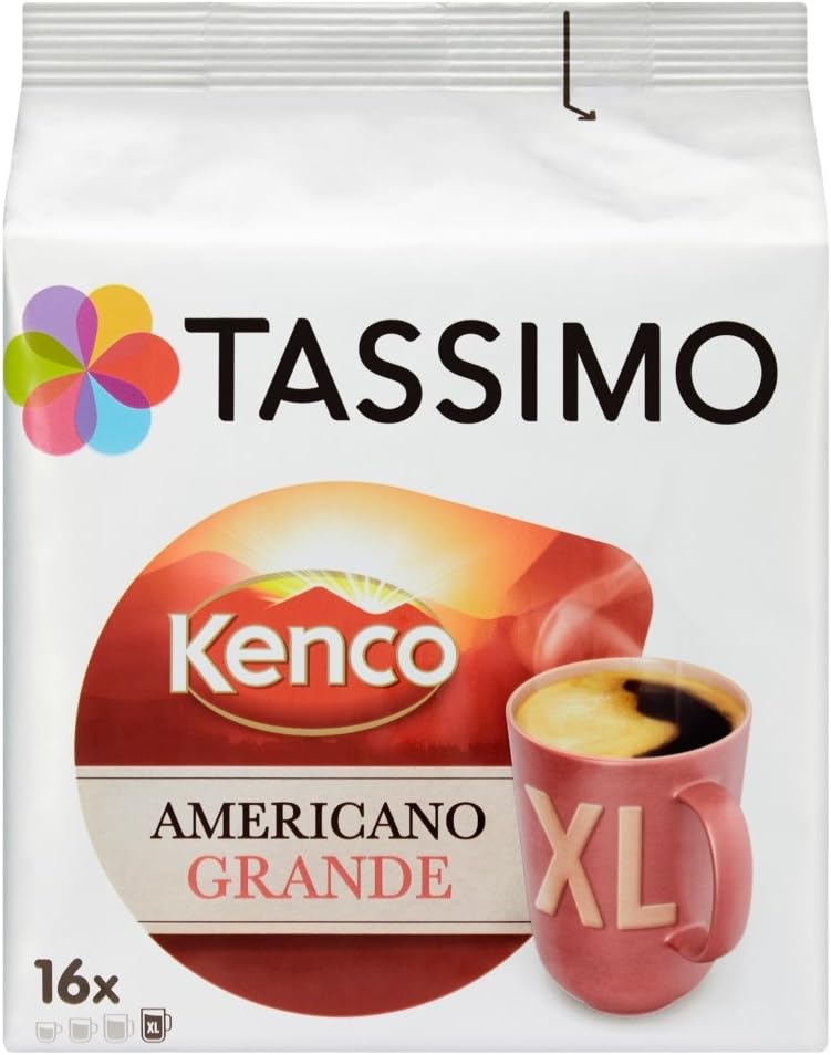 Tassimo Kenco Americano Grande Coffee Pod, 144g Amazon.co.uk Grocery
