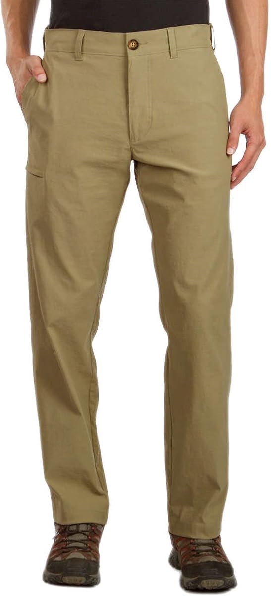 UNIONBAY UB Tech Men's Classic Fit Comfort Waist Chino Pants: Clothing