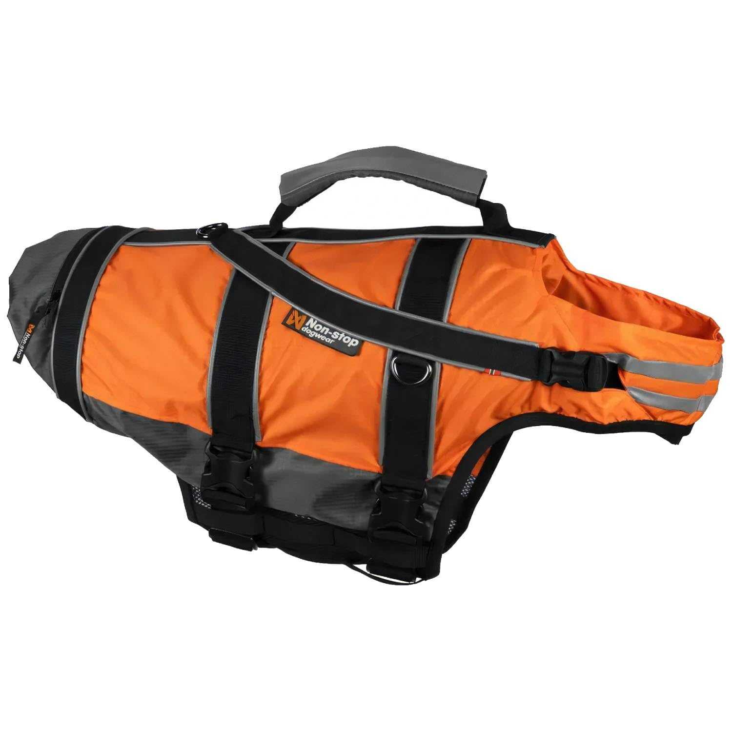 Non-Stop Dogwear Safe Life Jacket 2.0, Orange - 3