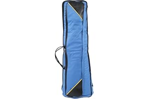 Tomotato Trombone Gig Bag, Padded Soft Design Oxford Cloth Water-resistant Case with Adjustable Shoulder Straps, for Tenor Trombone Protection and Accessories Storage