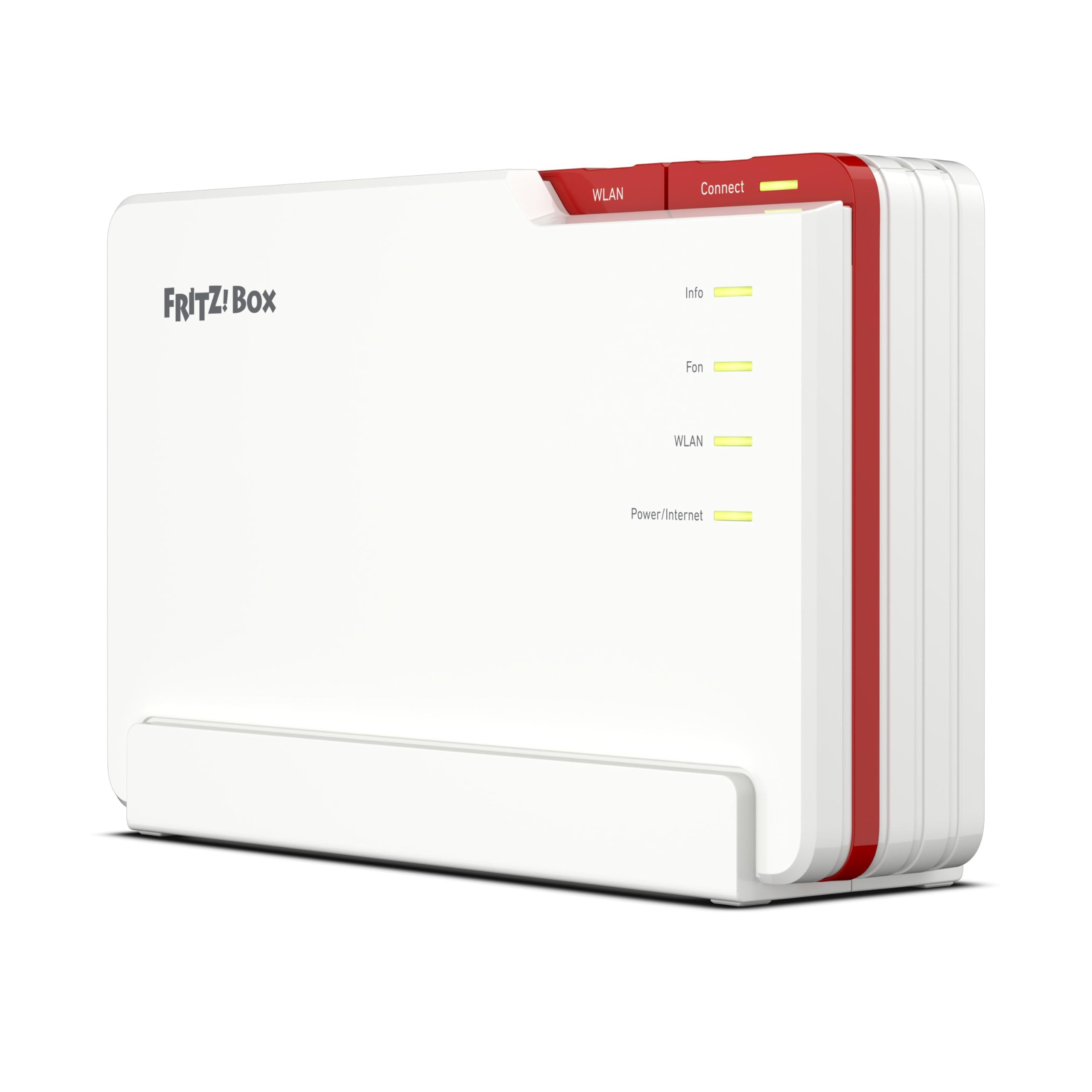 FRITZ!Box 5690 Pro (Wi-Fi 7 Premium DSL- und Glasfaser-Router mit Triband (2,4 GHz, 5 GHz, 6 GHz) bis zu 18,5 GBit/s, für Glasfaser & DSL-Anschlüsse, WLAN Mesh, DECT-Basis, internationale Version)