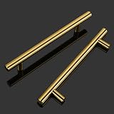 LONTAN 12 Pack Gold Cabinet Handles 128mm Center to Center 5in view 4