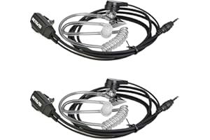 Retevis RB48 Walkie Talkies Headset with Mic 1 Pin 2.5mm, Compatible RB48 RB48 Plus RB48 Pro RT49 RT49B RT49P Two Way Radio, 