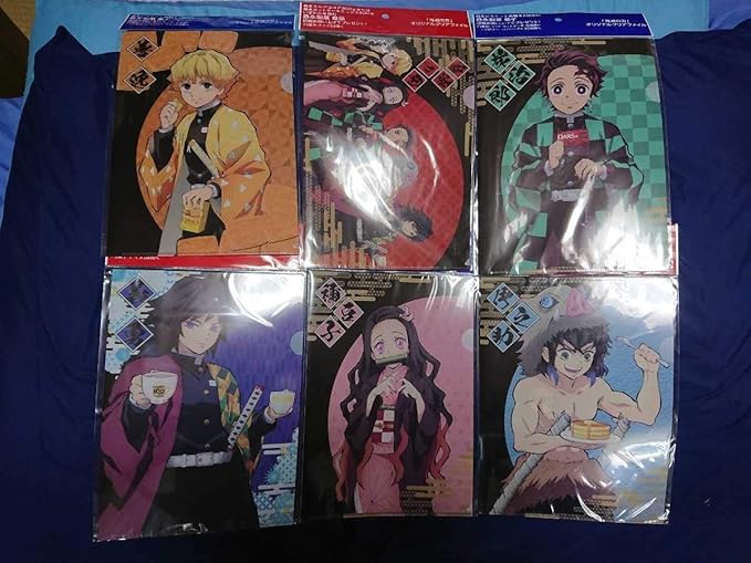 Amazon Co Jp 鬼滅の刃 イオン 限定 クリアファイル 全６枚セット コラボ キャンペーン ホビー 通販