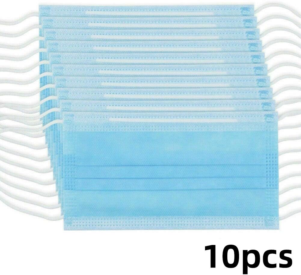 Protective Mouth earloop face 1/10/50Pcs Disposable Anti-Dust Earloop Protective Face