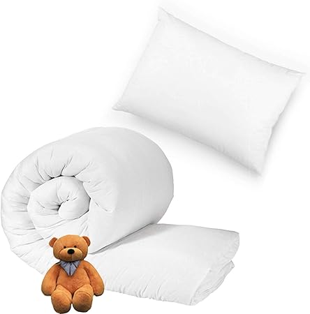 baby cot duvet and pillow