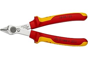 Knipex Tools 78 06 125 Super Knips 1000V Insulated, 5"
