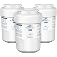 GLACIER FRESH MWF Water Filters for GE Refrigerators, NSF 42 Replacement for SmartWater MWFP, MWFA, GWF, HDX FMG-1, WFC1201, 